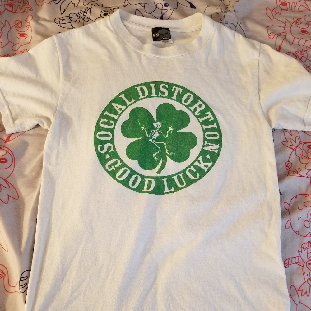 Vintage Social Distortion Good Luck shirt - rare